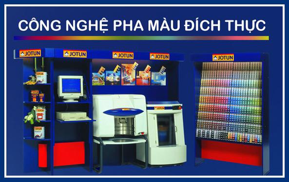 Máy pha màu Sơn JoTun Quảng Ninh